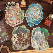 Island Time Travel DIY Sticker